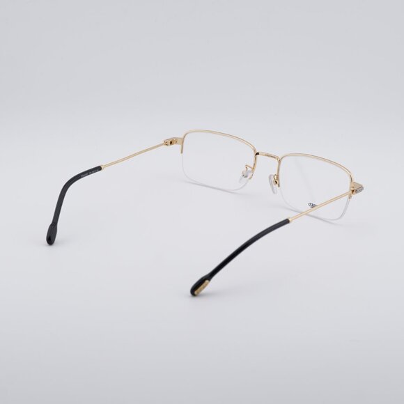 Fred FG50007U 030 Eyeglasses Gold 56mm Rectangle Frame - Picture 4 of 9